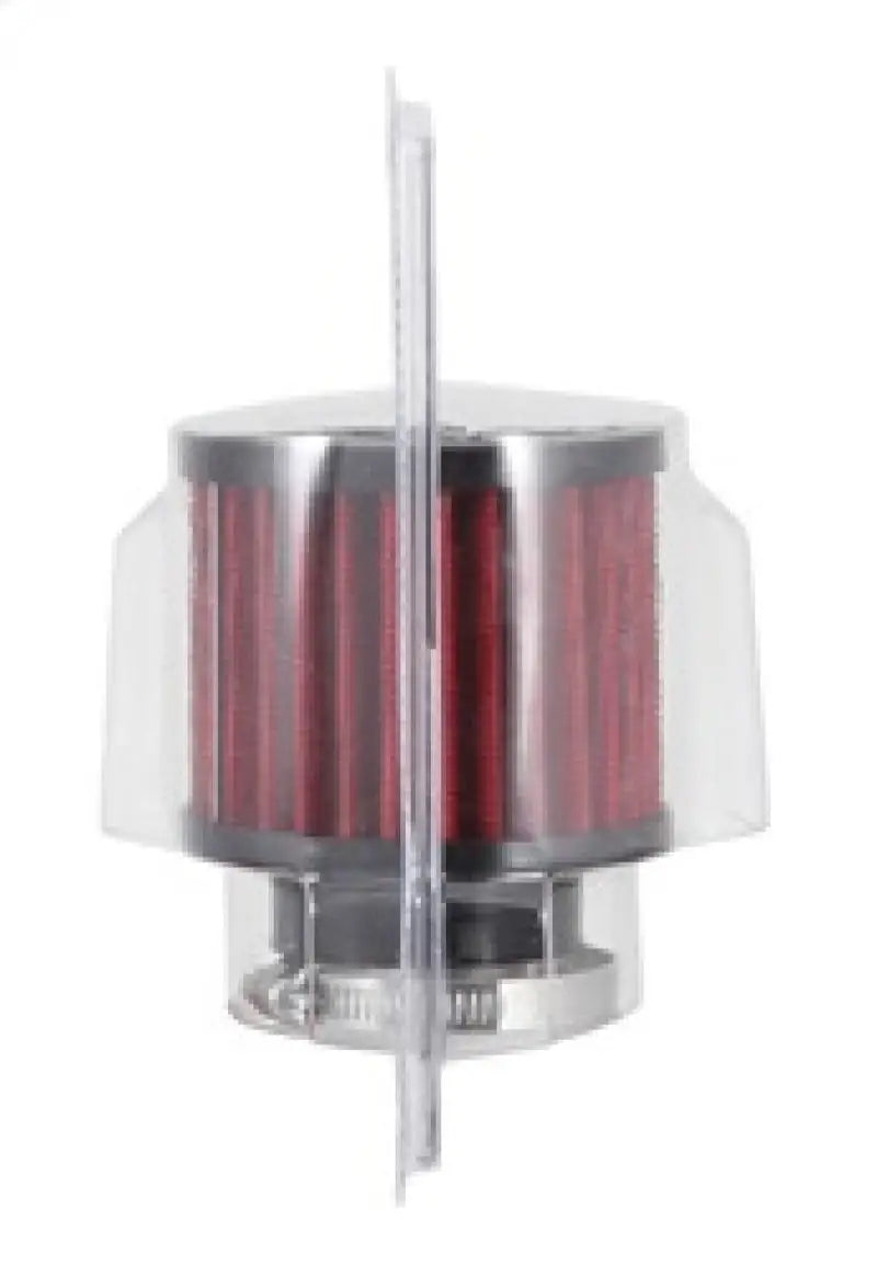 K&N 1.5in Flange ID x 3in OD 2.5in H Rubber Base Crankcase Vent Filter - Truck & Automotive