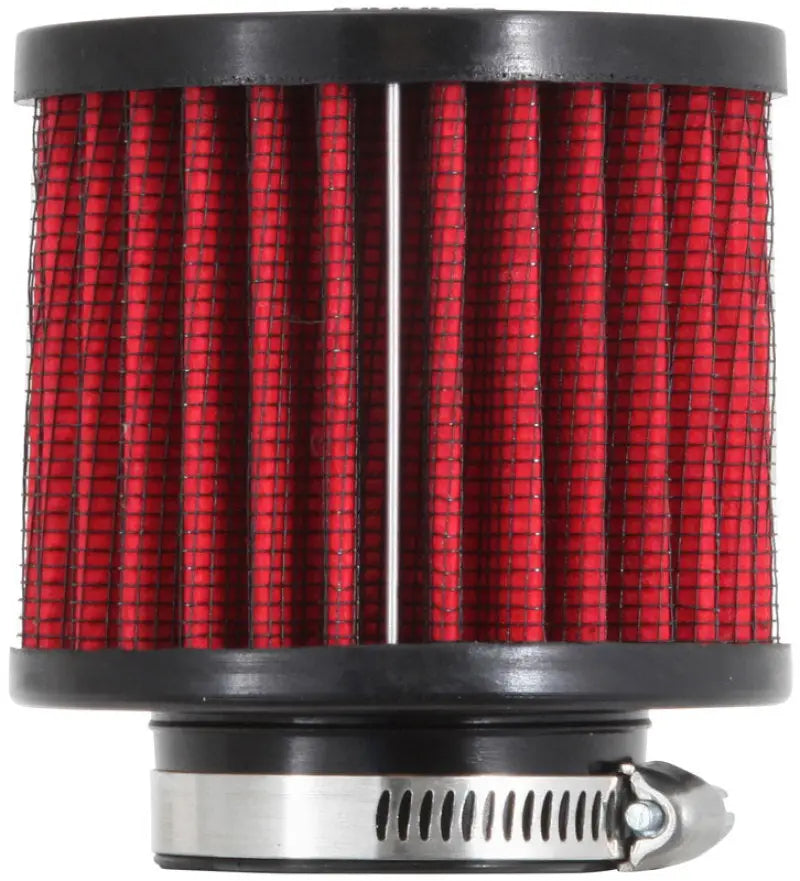 K&N 1.5in Flange ID x 3in OD 2.5in H Rubber Base Crankcase Vent Filter - Truck & Automotive