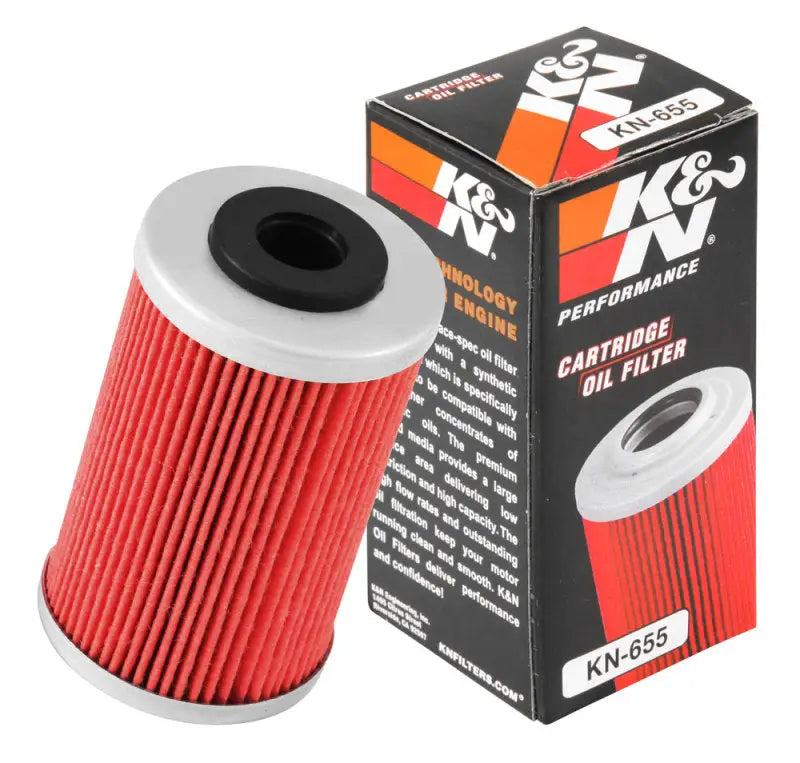 K&N 1.625in OD x 2.719in H Oil Filter - Truck & Automotive