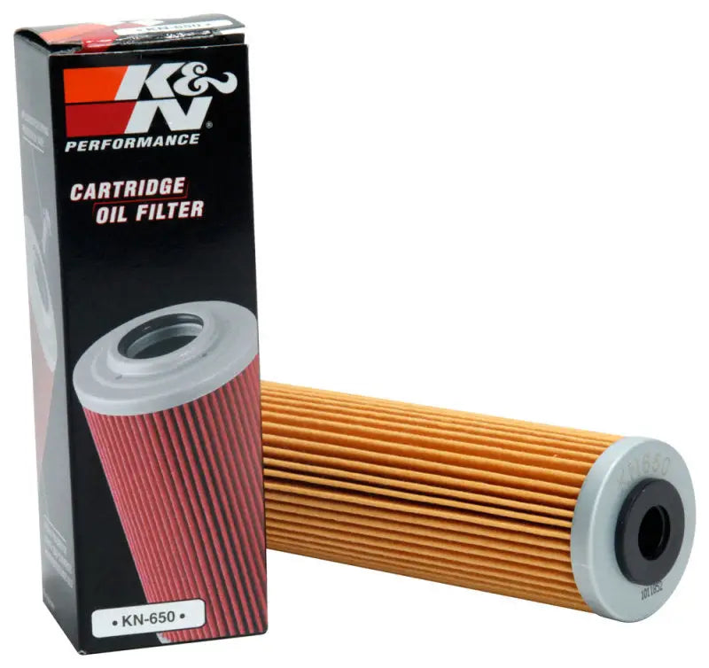K&N 1.625in OD x 5.05in H Oil Filter - Truck & Automotive