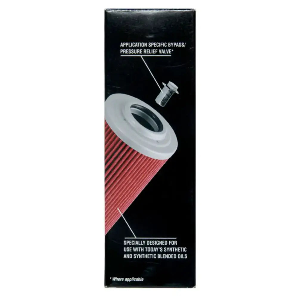 K&N 1.625in OD x 5.05in H Oil Filter - Truck & Automotive