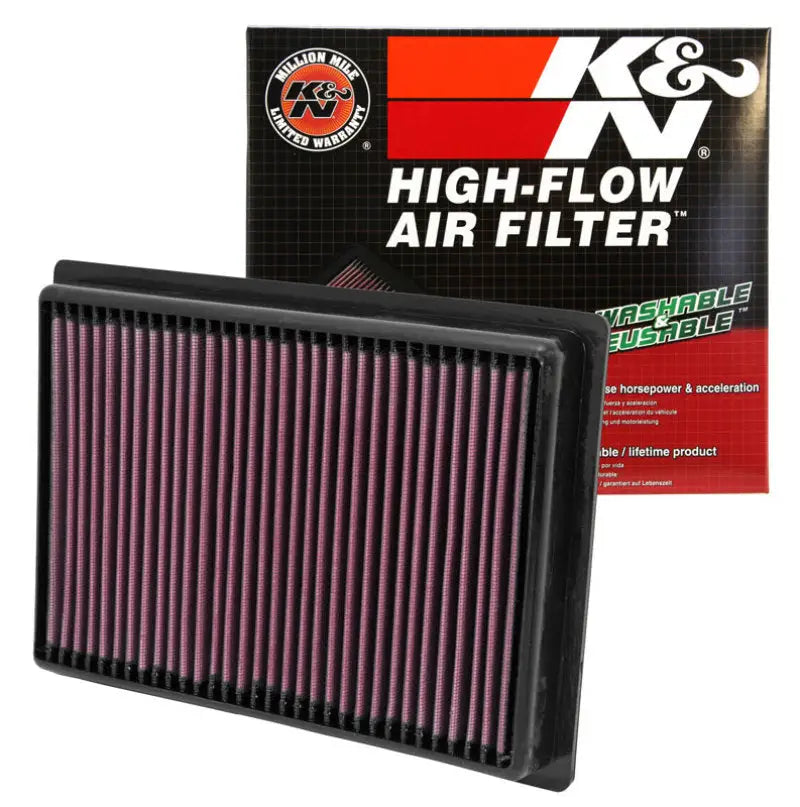 K&N high-flow air filter for Polaris Ranger RZR 567 and XP 875 replacement air filter
