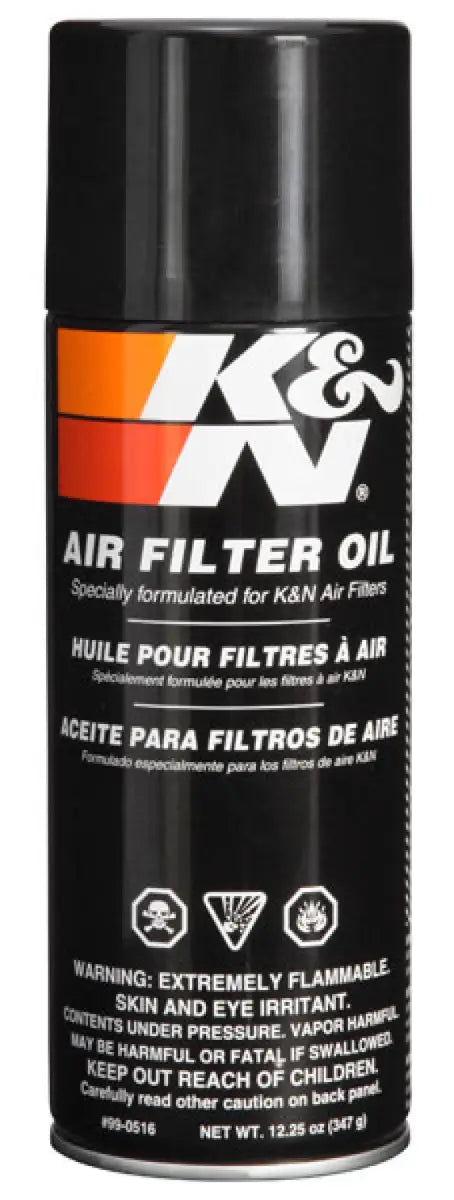 K&N 12.25 oz. Aerosol Air Filter Oil - Truck & Automotive