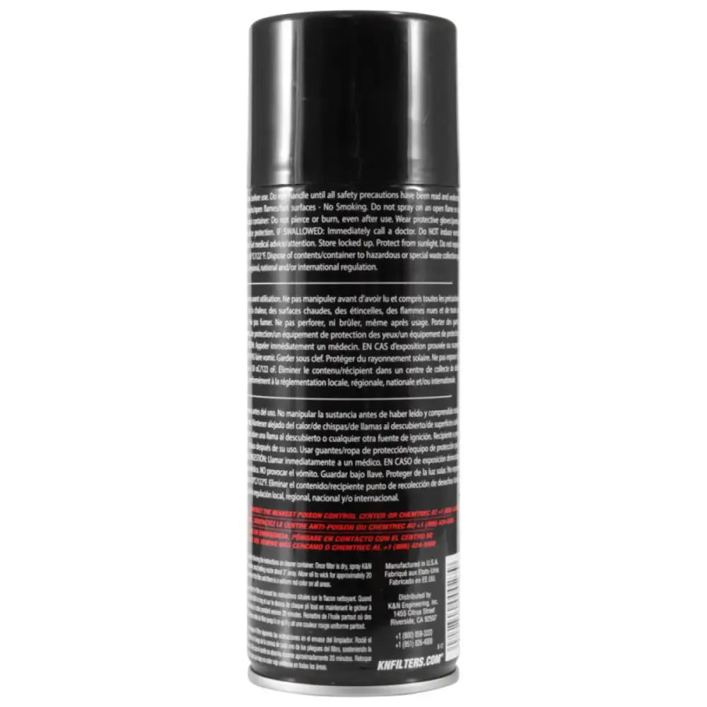 K&N 12.25 oz. Aerosol Air Filter Oil - Truck & Automotive