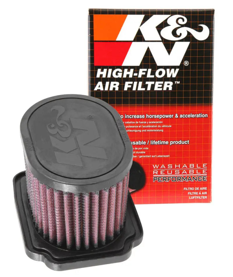 K&N 14-15 Yamaha MT-07 Drop In Air Filter, high-flow design, washable and reusable, low restriction, increased performance.