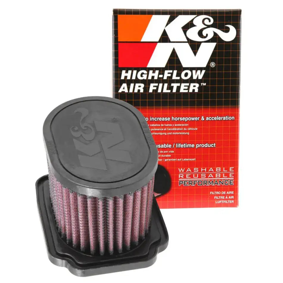 K&N 14-15 Yamaha MT-07 Drop In Air Filter, high-flow design, washable and reusable, low restriction, increased performance.
