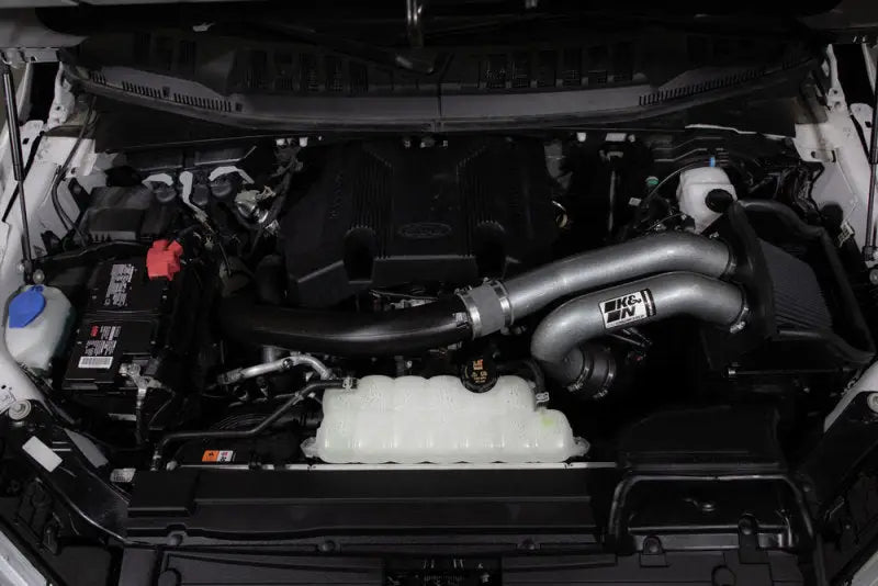 K&N 15-23 Ford F-150 (Incl. Raptor) 2.7L/3.5L V6 Performance Air Intake System - Truck & Automotive