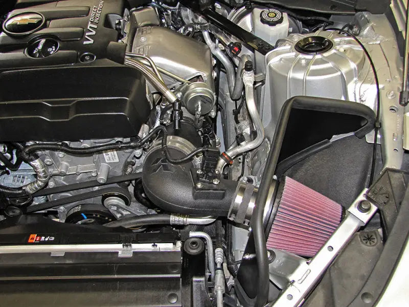 K&N 16-17 Chevrolet Camaro L4-2.0L F/I Turbo Aircharger Performance Intake - Truck & Automotive