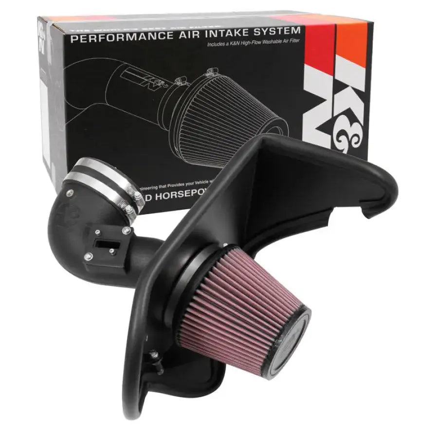 K&N 16-17 Chevrolet Camaro L4-2.0L F/I Turbo Aircharger Performance Intake - Truck & Automotive