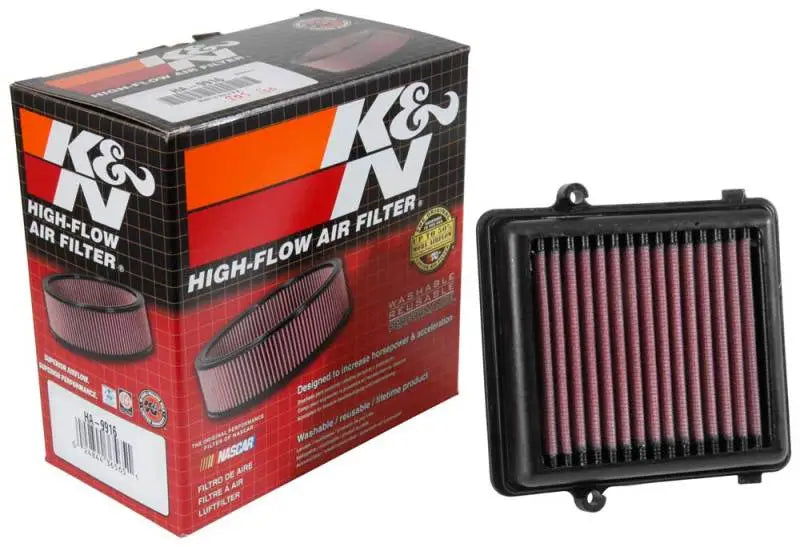 K&N 16-17 Honda CRF1000L Africa Twin 998 Replacement Drop In Air Filter (2 Per Box) - Truck & Automotive