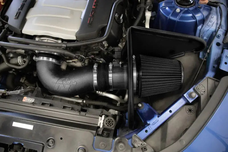 K&N 16-23 Chevrolet Camaro SS 6.2L V8 F/I Dryflow Performance Air Intake System - Systems
