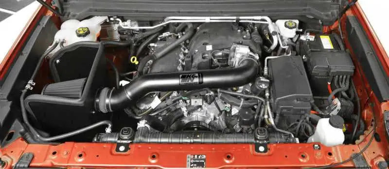 K&N 17-18 Chevrolet Colorado 3.6L V6 Black Performance Intake Kit 