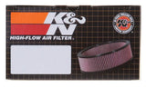 K&N High-Flow Air Filter replacement for 17-19 KTM 125 Duke, KTM 250 Duke, and KTM 390 Duke motorcycles.