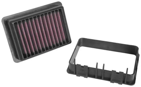 K&N Replacement Drop In Air Filter for KTM 125 Duke 125, KTM 250 Duke 249, KTM 390 Duke 373 - High-flow performance and superior engine protection.