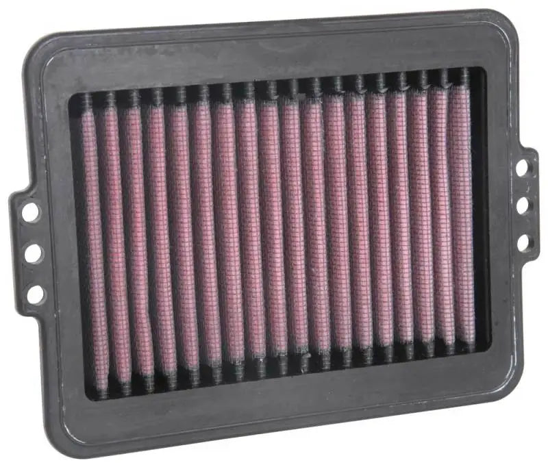 Rectangular K&N air filter with gray frame for BMW F750 850GS, fits BMW F750