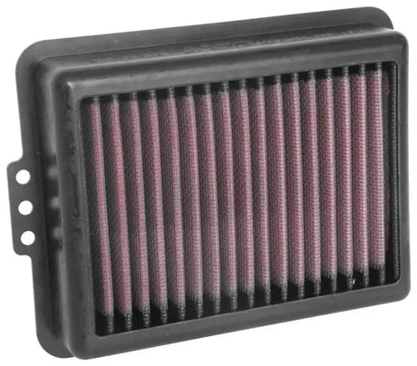 Rectangular K&N air filter with black frame for BMW F750 850GS motorcycle
