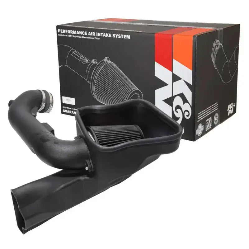 K&N 18-23 Ford Mustang GT 5.0L V8 F/I Dryflow Performance Air Intake System - Truck & Automotive