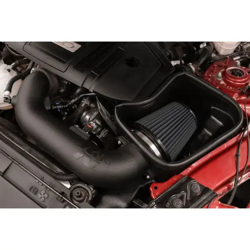 K&N 18-23 Ford Mustang GT 5.0L V8 F/I Dryflow Performance Air Intake System - Truck & Automotive