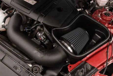 K&N 18-23 Ford Mustang GT 5.0L V8 F/I Dryflow Performance Air Intake System - Truck & Automotive