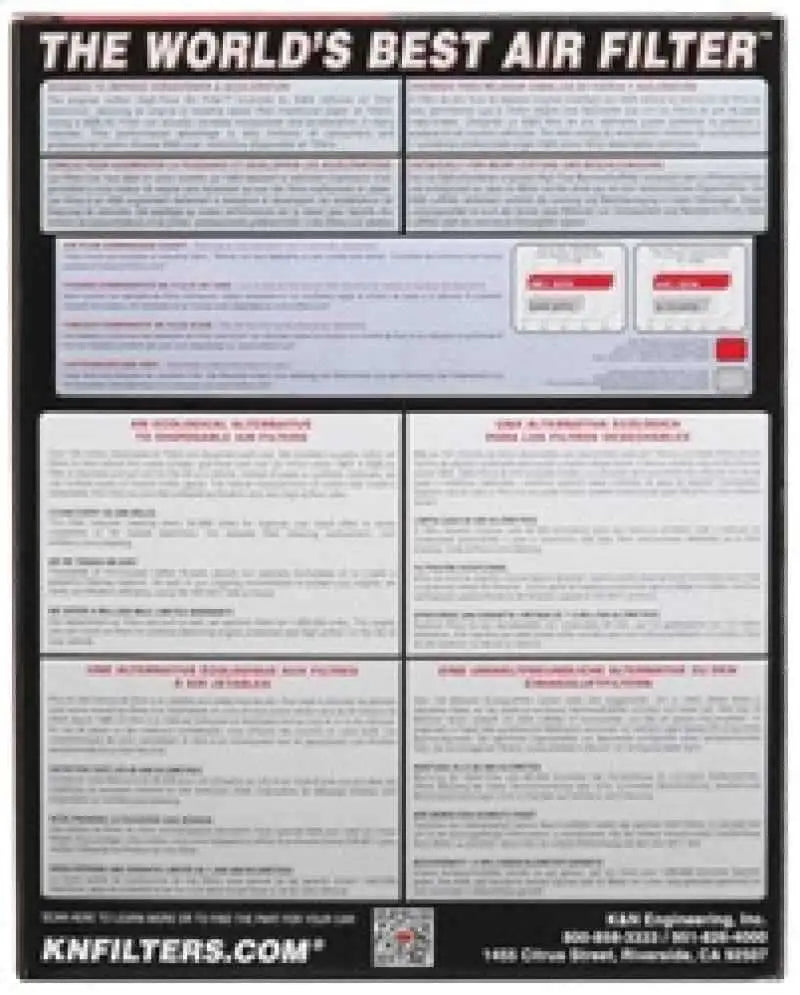 K&N Engineering BM-1019