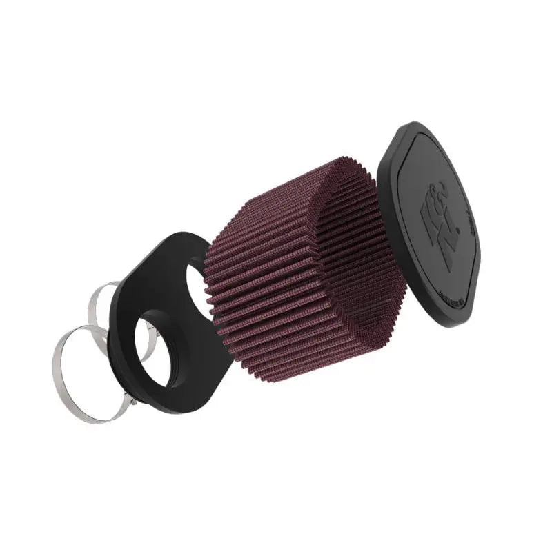 K&N Engineering RU-3510 K&N 2-1/8in DUAL FLG 6-1/4 X 4inOD 3inH Universal Clamp-On Air Filter
