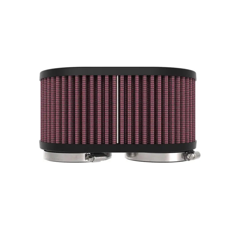 K&N Engineering RU-3510 K&N 2-1/8in DUAL FLG 6-1/4 X 4inOD 3inH Universal Clamp-On Air Filter