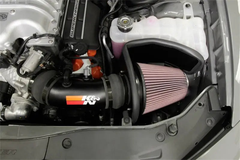 K&N 2017 Dodge Challenger Hellcat SC V8-6.2L F/l Typhoon Air Intake - Truck & Automotive