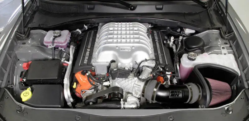 K&N 2017 Dodge Challenger Hellcat SC V8-6.2L F/l Typhoon Air Intake - Truck & Automotive