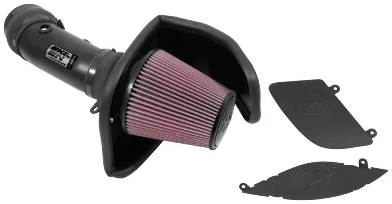 K&N 2017 Dodge Challenger Hellcat SC V8-6.2L F/l Typhoon Air Intake - Truck & Automotive