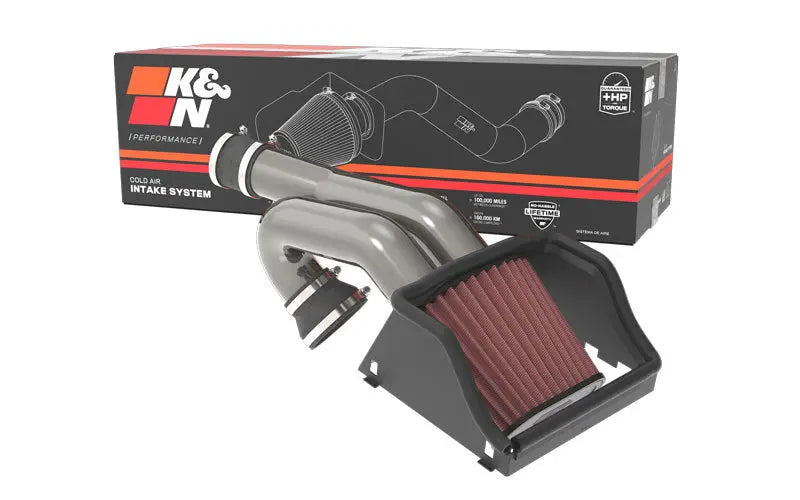 K&N 2017 Ford F-150 3.5L V6 Performance Air Intake System - Truck & Automotive