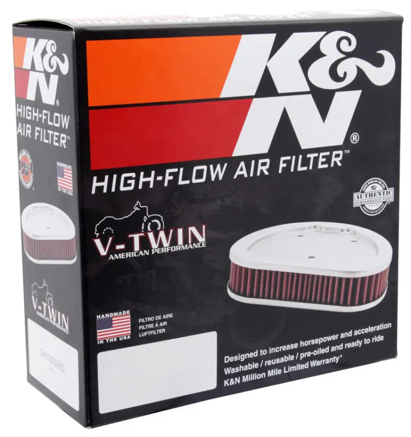 K&N 2018 Harley Davidson FXLR Low Rider Replacement Drop In Air Filter - Truck & Automotive