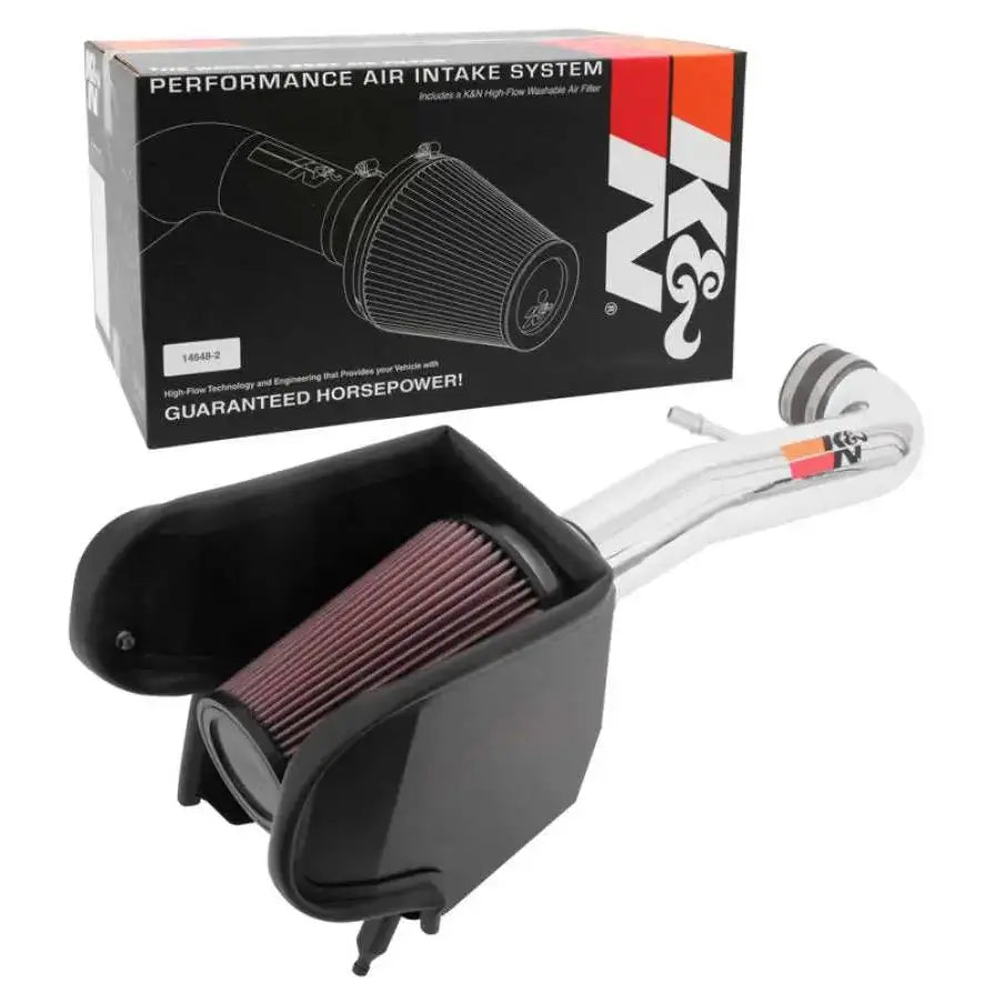 K&N 2018 Jeep Wrangler JL V6-3.6L High Flow Performance Kit 