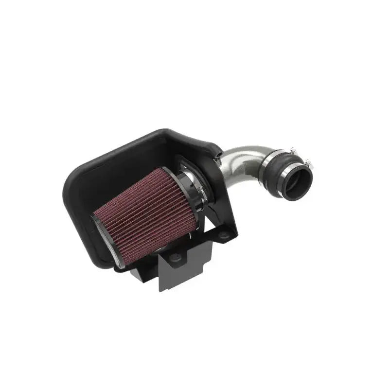 K&N Typhoon Intake for Mazda 3 Turbo L4 Silver showing automotive air intake system