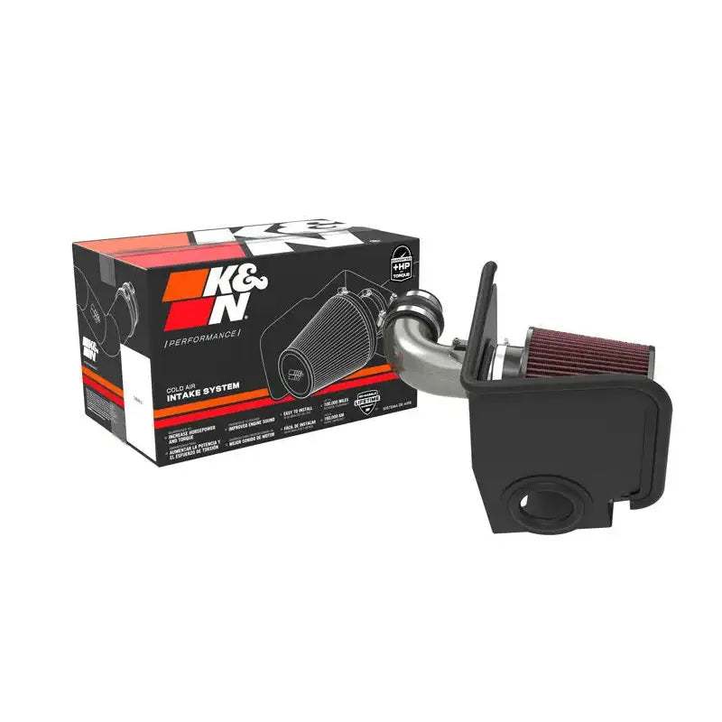 K&N Typhoon Intake system on 2021 Mazda 3 Turbo L4 Silver for better performance
