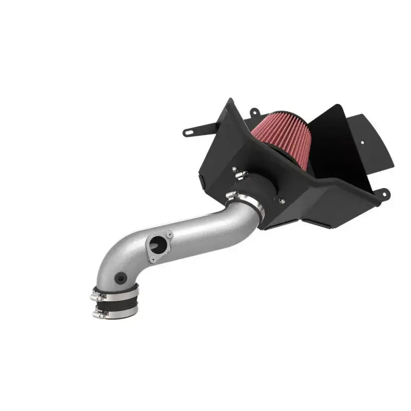 K&N 2022 Honda Civic 2.0L L4 Silver Typhoon Intake, sleek aluminum design with a conical air filter, improves horsepower and torque, ideal for RV, Automotive, Powersports, off-road, marine, exterior, truck accessories, interior, truck bed, rv parts, Truck & Automotive, Air Intake Systems, AVADA - Best Sellers