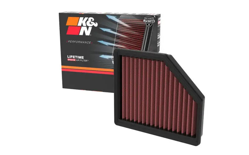 K&N 21-22 Nissan Qashqai III 1.3L L4 F/I Replacement Air Filter - Filters