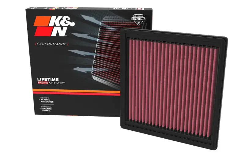 K&N 22-23 Toyota Land Cruiser 3.5L V6/4.0L V8 Replacement Drop In Air Filter - Truck & Automotive