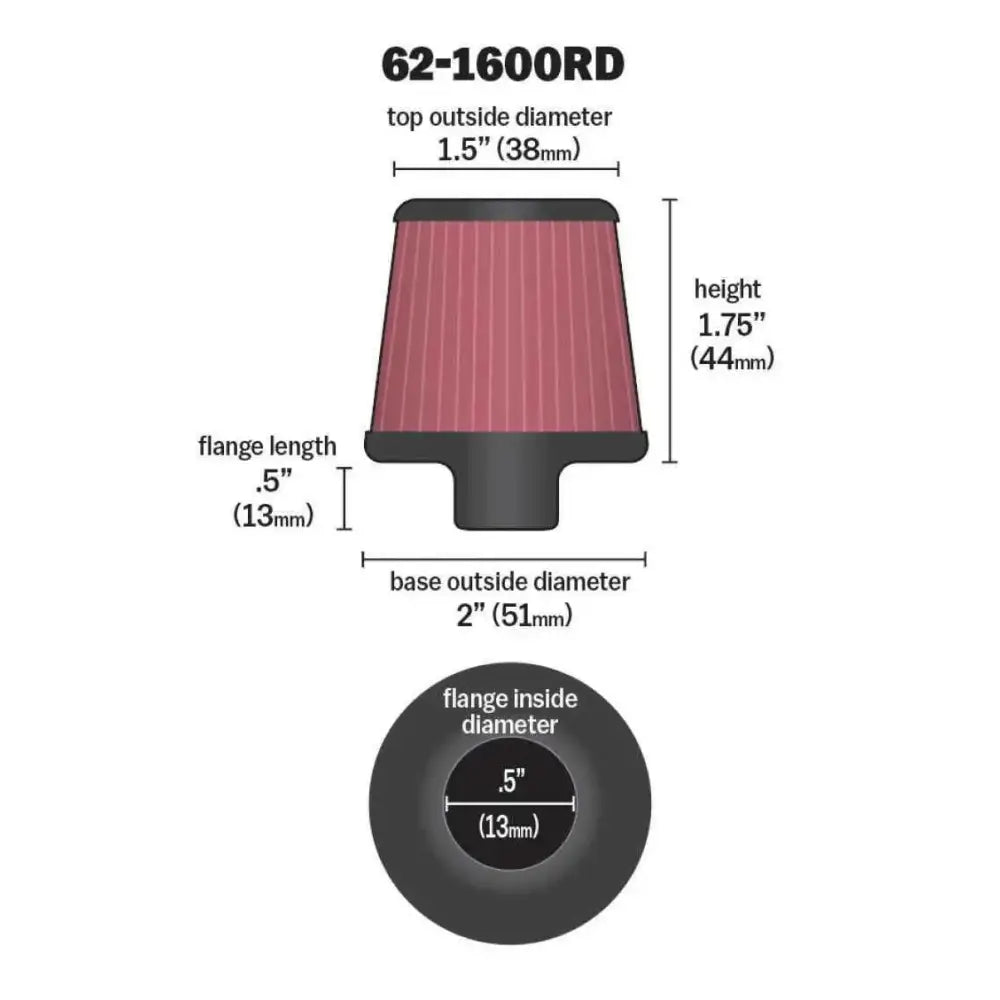 K&N Engineering 62-1600RD