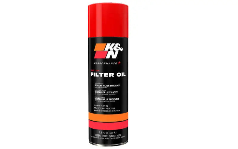 K&N 6.5 OZ Aerosol Spray Air Filter Oil - Truck & Automotive