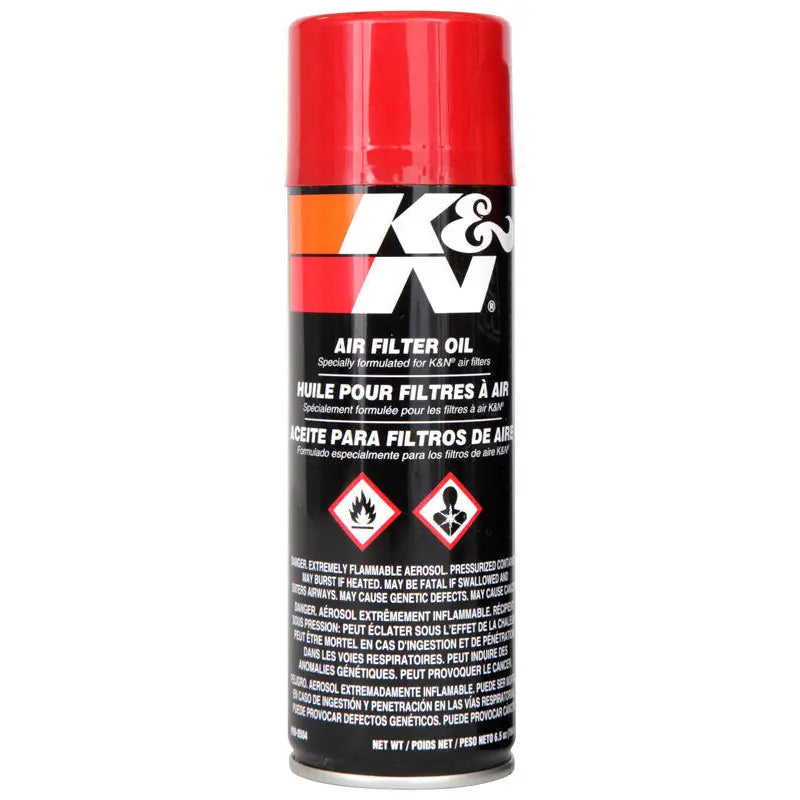 K&N FILTER 99-0504 AIR FILTER OIL 6 OZ AEROS