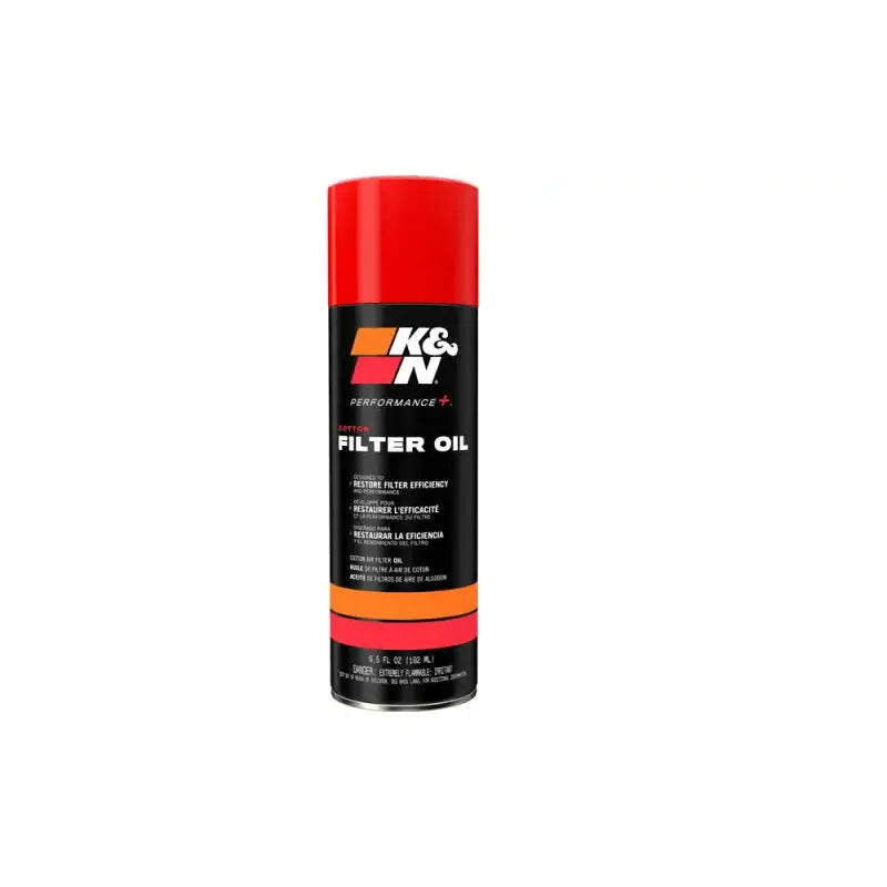 K&N 6.5 OZ Aerosol Spray Air Filter Oil - Truck & Automotive