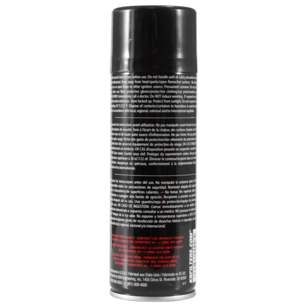 K&N 6.5 OZ Aerosol Spray Air Filter Oil - Truck & Automotive