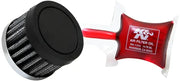 K&N Crankcase Vent Air Filter Remote Mount for Powersports