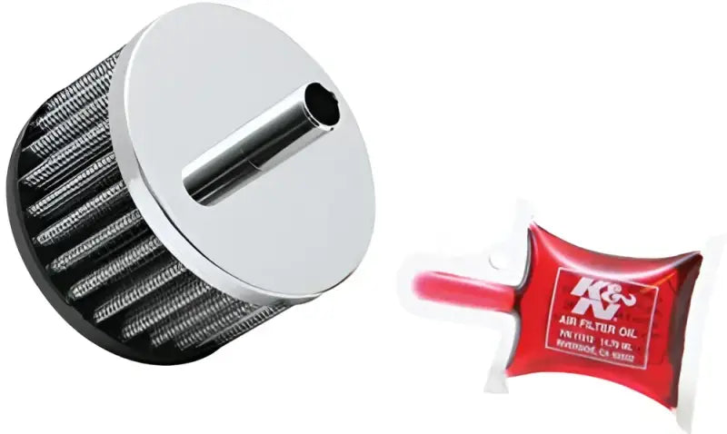 K&N Crankcase Vent Air Filter Remote Mount for Powersports