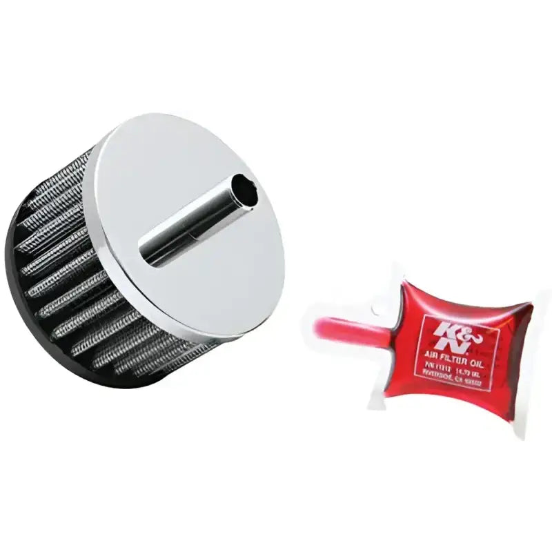 K&N Crankcase Vent Air Filter Remote Mount for Powersports