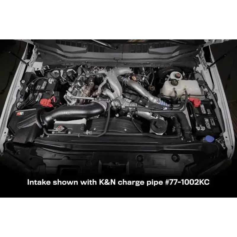 K&N 63 Series AirCharger Performance Intake 20-21 Ford F250 V8-6.7L DSL - Truck & Automotive