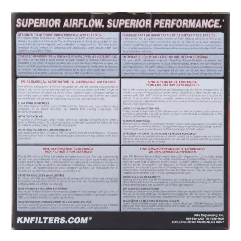K&N 88-09 YFS200 Blaster/Grizzly Air Filter - Truck & Automotive