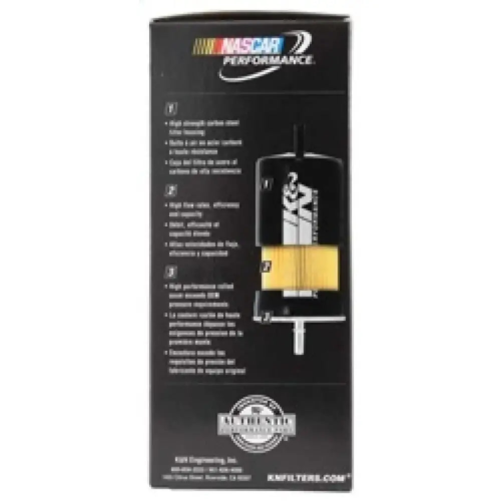 K&N 92-95 Chevy Cavalier 2.2L / 3.1L Fuel Filter - Powersports