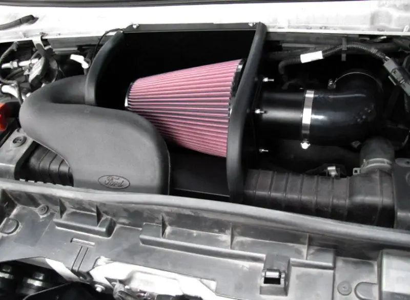 K&N 97-08 Ford E350/#450 Econoline V10-6.8L Black High Flow Performance Kit - Truck & Automotive