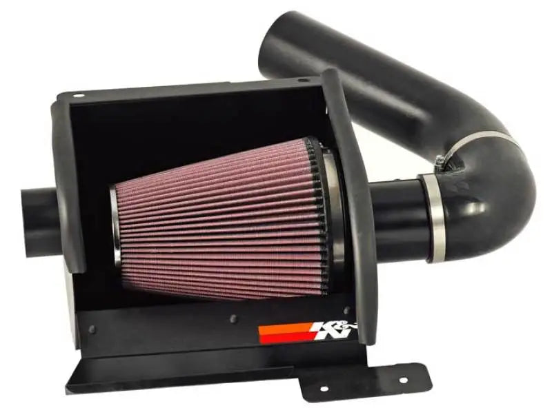 K&N 97-08 Ford E350/#450 Econoline V10-6.8L Black High Flow Performance Kit - Truck & Automotive